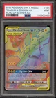 Pokemon Pikachu & Zekrom GX Team Up Secret Rare #184 PSA 9 Mint