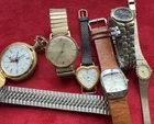 Vintage Watch Lot Timex Fossil Citizen Ecodrive
