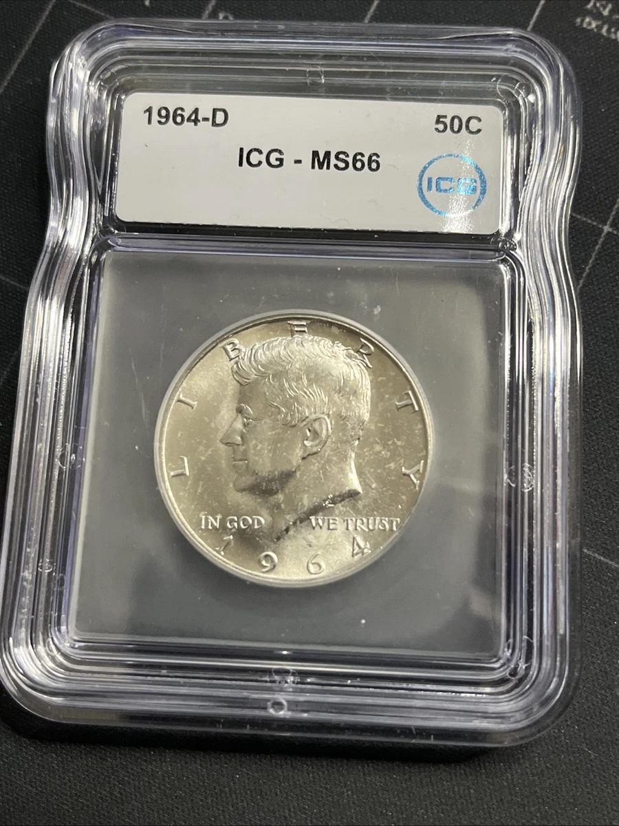 ICG Grade MS 66 US Half Dollar Coins for sale | eBay