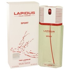 SEALED NEW Lapidus Pour Homme Sport by Ted Lapidus, 3.3 oz Eau De Toilette