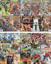 Flashpoint tie ins - 8 complete series + 3 one-shots DC comic book 27 issue lot