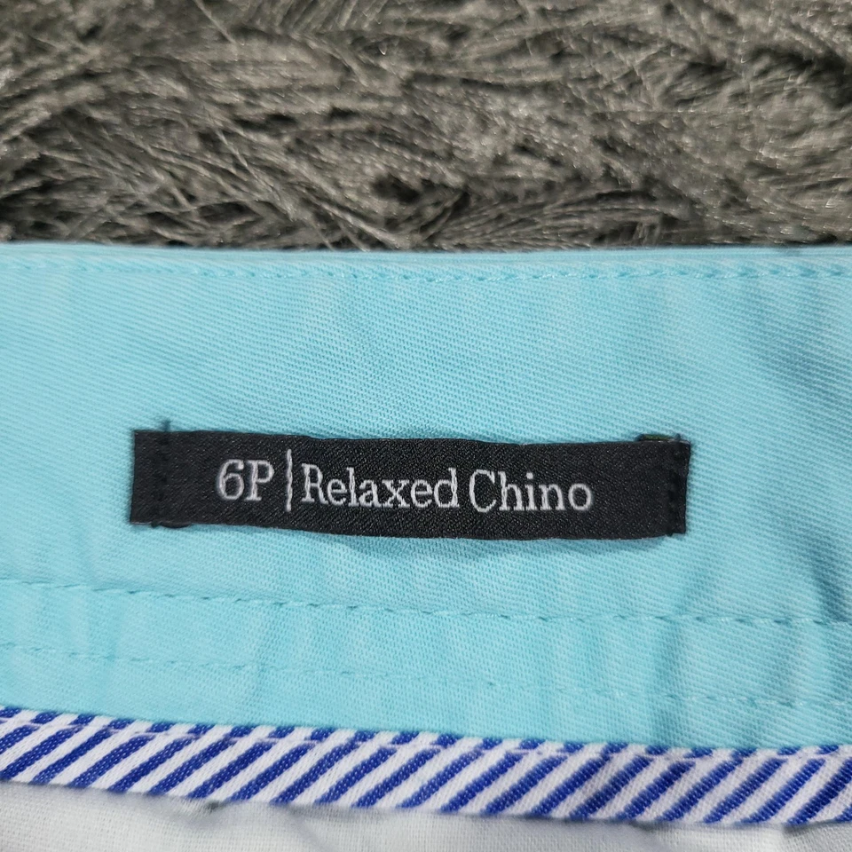 Talbots Pants Womens 6P Petite Light Blue Relaxed Chino Stretch Flat Trousers - Image 4 of 4