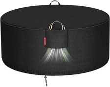 [2025 Upgraded 900D Fabric] Outdoor Fire Pit Cover for 48-50 inch Fire Pit, 