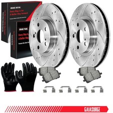Front Brake RotorCeramic Pads Fits Toyota Corolla Matrix Pontiac Vibe 2003-2008