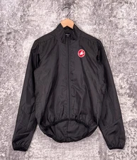 Castelli Jacket Medium Mens Squadra Vented Cycling Windbreaker Full Zip
