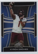 2025 Leaf Metal Blue Prismatic /49 Kyron Drones #112 0q1p