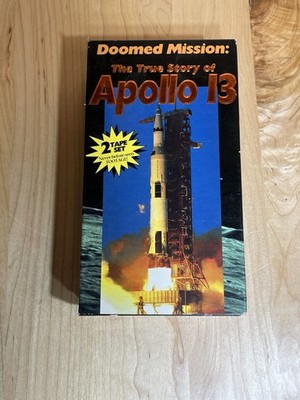 Doomed Mission - The True Story of Apollo 13 - VHS. 2 Tape Set