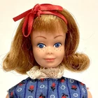 Vtg Mattel Barbie MIDGE 1964 Straight Leg Flip Hair Red Titian, Gorgeous Doll