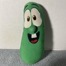 Vintage Larry The Cucumber Veggietales Plush Veggie Tales Classic 7  