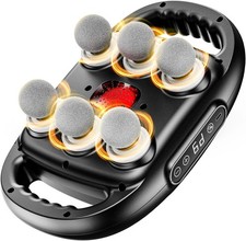 6-Head Massage Gun, Deep Tissue Back Massager with 9 Adjustable Intensities  9