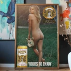 Vintage Style Alicia Silverstone Olympia Beer 16x24 Beer Poster Bar Pub Decor