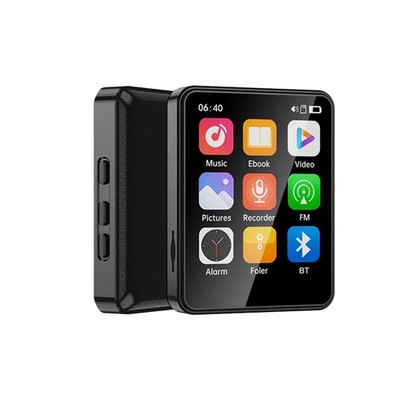 2.4 in Full Touch Screen MP3 Player with Bluetooth 5.3, HiFi Sound FM Radio NEW