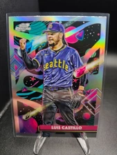 2025 Cosmic Chrome Baseball Luis Castillo Refractor 1:10 SP #121