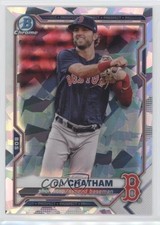 2021 Bowman Chrome Prospects Atomic Refractor CJ Chatham #BCP-113 0hw6