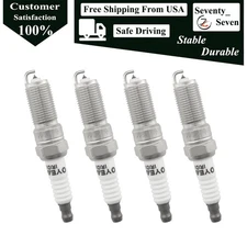 4pcs Spark Plug Kit For Chevrolet Classic Malibu Cavalier Cobalt HHR 2.2L L4