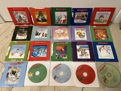 Scholastic Audio Books CD Lot 20 Children s Christmas Stories Homeschool School