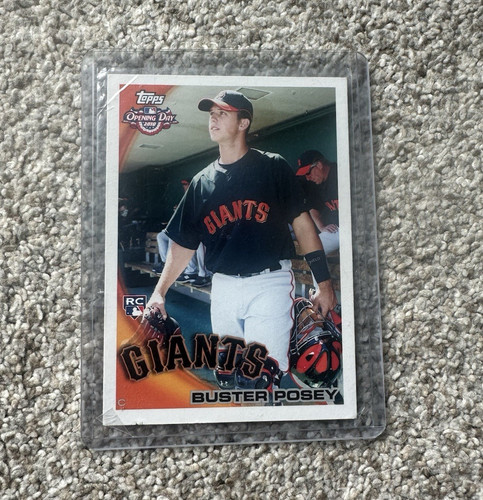 Buster Posey #207 2010 Topps Opening Day card