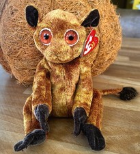 Ty Original Beanie Baby Gizmo The Madagascar Lemur 2001 Has Both Tags 
