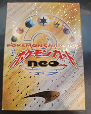 pokemon japanese neo booster pack 2000 GENESIS PSA 8 NM-MT  lowpopping 4 Japanese Neo Discovery Booster
