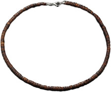 Caiyao Puka Shell Beaded Necklace Men Summer Surfer Seed Necklace Seashell Beads