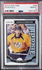 2015 O-PEE-CHEE #534 KEVIN FIALA PSA 10