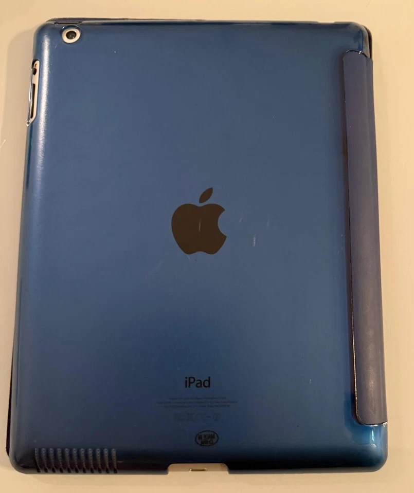 iPad 4 Wi-Fi 16GB (MD513TY/A) + Custodia Blu – Ottime condizioni - Immagine 4 di 4