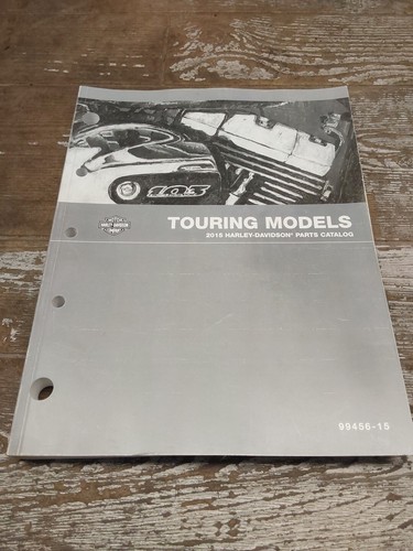 2015 15 Harley Davidson TOURING MODELS PARTS CATALOG (OEM) (99456-15)
