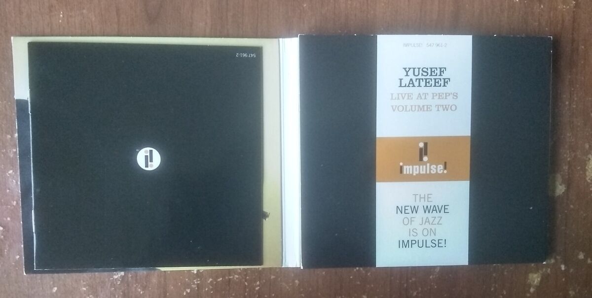 YUSEF LATEEF / LIVE AT PEP'S VOL 1 & 2 *HARD TO FIND CD ON YUSEF LATEEF / LIVE AT PEP'S VOL 1 & 2 *HARD TO FIND CD ON