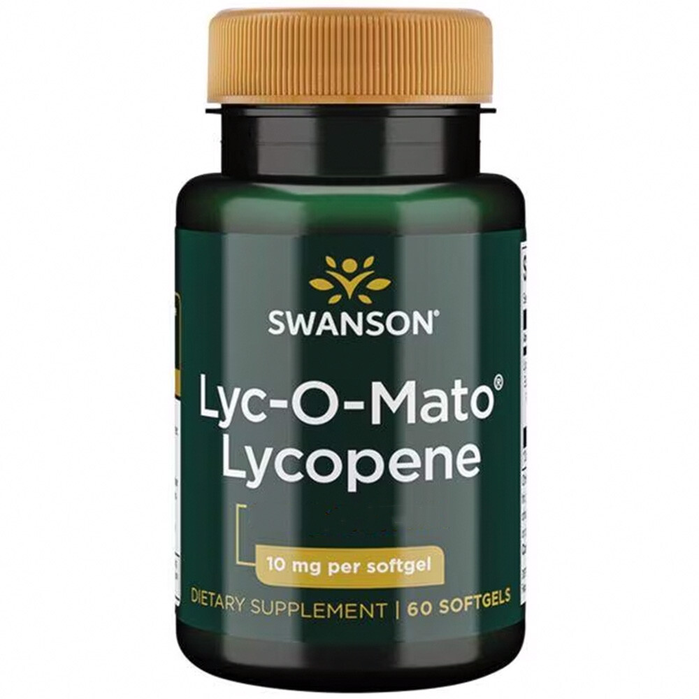 Swanson, Lyc-O-Mato Lycopeno, 10 mg, 60 cápsulas blandas - Envío rápido