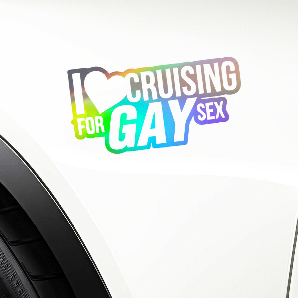 Gay Cruising In Cars 2X I Love Cruising for Gay Sex Car Window Door Laptop Bumper Vinyl Decal Sticker | eBay