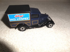 matchbox model a ford 1979 kellogg's rice krispies