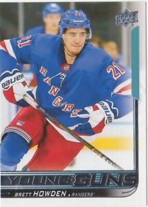 Brett Howden 2018-19 Upper Deck Young Guns RC #215 New York Rangers