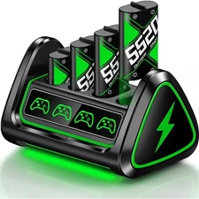 4*5520mWh Rechargeable Controller Battery Pack for Xbox Series X|S/Xbox One X|S