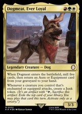 MTG Dogmeat Ever Loyal *FOIL* Universes Beyon...