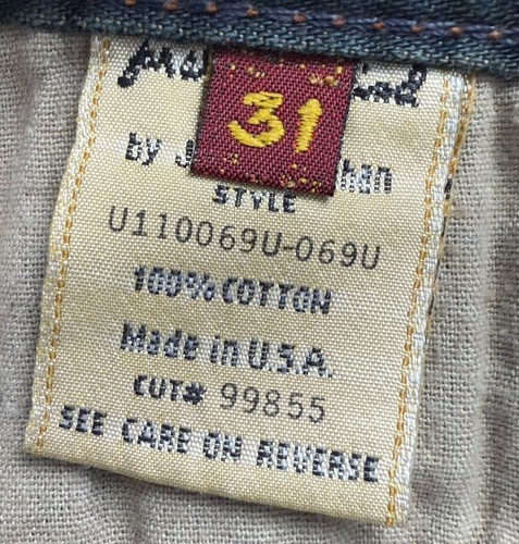 Vintage Seven 7 For All Mankind Bootcut Mens Jeans Blue Jerome Dahan Y2K 31X32 - Picture 6 of 14