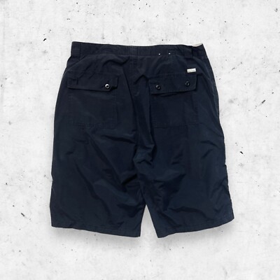 00s anchor blue バギーショーツ y2k ヴィンテージ ストリート Vtg 90s Y2K Anchor Blue Baggy Long Cargo Shorts, Skater Grunge, 6