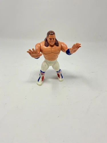 WWF Hasbro British Bulldog Davey Boy Smith Wrestling Figure WWE 1992