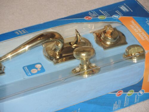 Schlage Front Entry Handleset F60 V CAM 505 PLY 605 Plymouth Ultima Brass NEW - Picture 6 of 6