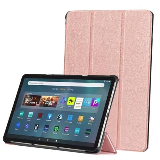 Tablet Case Fits max 11 Tablet (2023 Release),[Sleep/Wake] Slim Soft TPU Gold-image