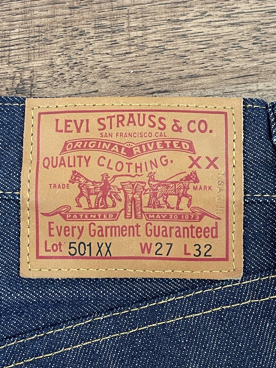 Levi's 1947 501XX Tom Sachs Vintage Selvedge Jeans 'Blue' (size us