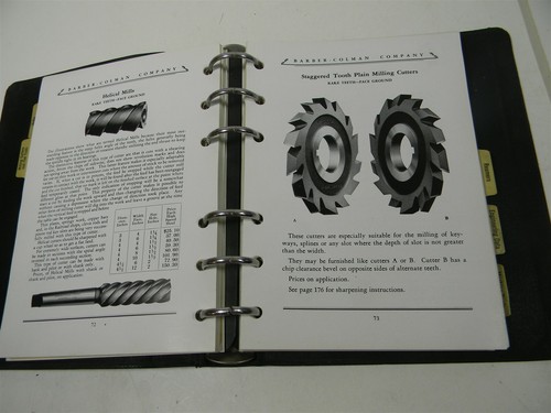 1937 Barbiere Colman - Catalogo K: Piani cottura frese alesatori - 7C10 - Foto 9 di 12