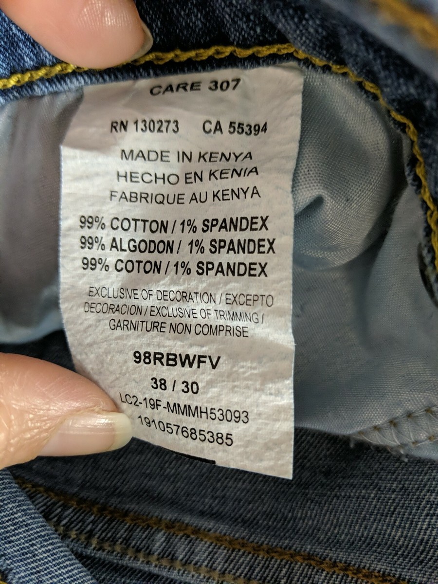 Wrangler Jeans 38 X 30 (New) RN# 130273 Men (New)** | eBay