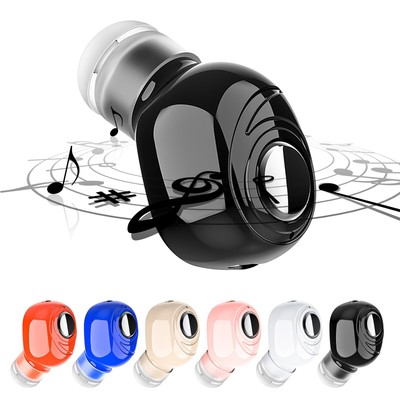 K08 Portable Single Ear Mini Wireless Kopfhörer Bluetooth 5.0 Im Ohr kleine Box