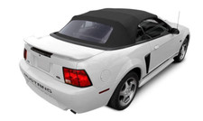 Convertible Soft Top For 1994-2004 Ford Mustang Wdot Plastic Window Vinyl Black Convertible Soft Top For 1994-2004 Ford Mustang Wdot Plastic Window Vinyl Black