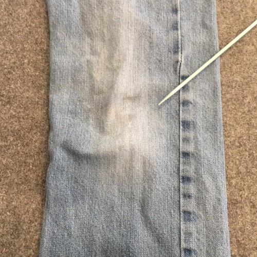 Levi's 550 Relaxed Boys Sz 12 Slim Jeans Blue Denim Adjustable 100% Cotton - Picture 7 of 10