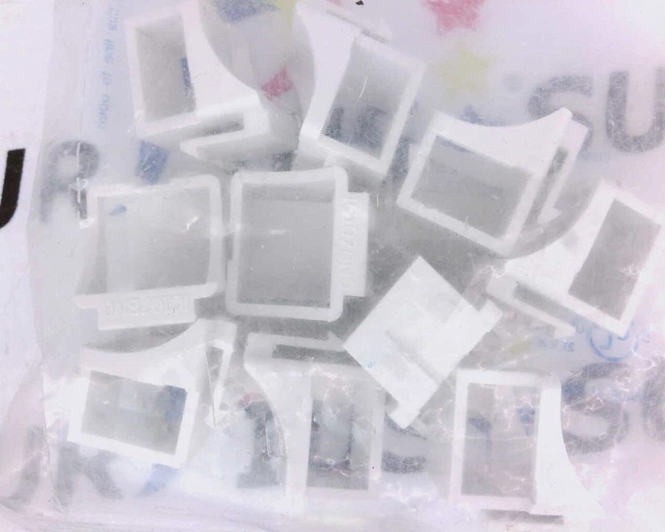 NSOP ICC 10pk Blank Keystone Insert IC107BNOWH - Image 2 of 3