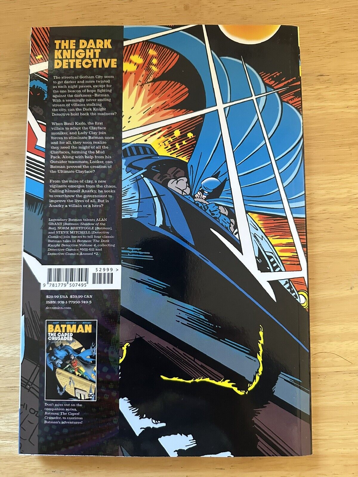 Batman The Dark Knight Detective Vol 4 TPB OOP DC Graphic Novel Alan Grant  Mud 