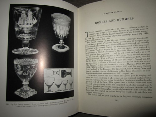 Vtg HC book, English, Scottish and Irish Table Glass by G. Bernard Hughes, 1956 - Picture 7 of 12