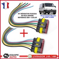 2 Kabel Repair -Leuchten RüCkseite Erwartet Jumper Boxer Ducato 6350.AR