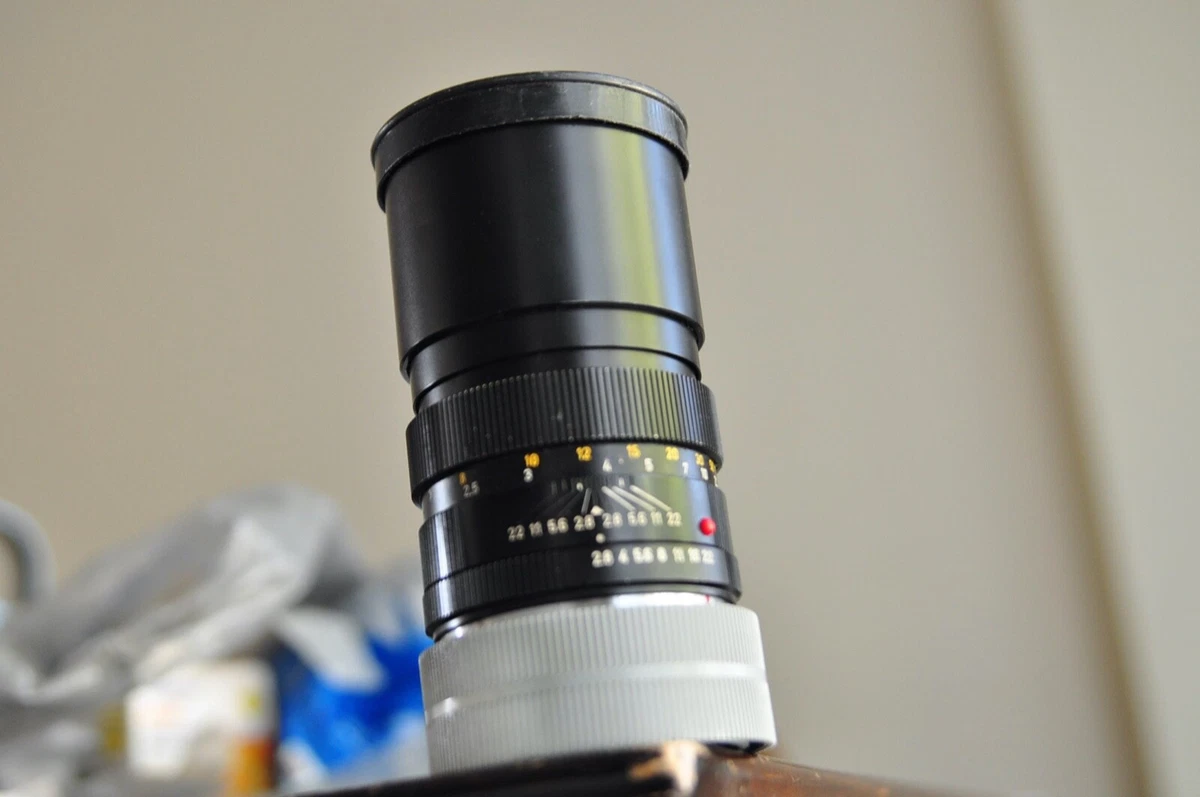 Objectif Leica Elmarit-R 135mm F2.8 - Leitz Wetzlar - Made In Germany - Monture R - Excellent état